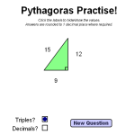Pythagoras Practise