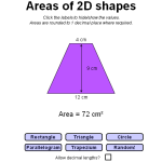 Area of 2D Shapes